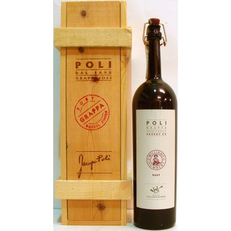 GRAPPA ELEVATA IN BARILI DI SHERRY PEDRO XIMENEZ 2007 - POLI