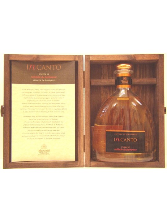GRAPPA INCANTO NEBBIOLO DA BARBARESCO AST.LEGNO MAZZETTI