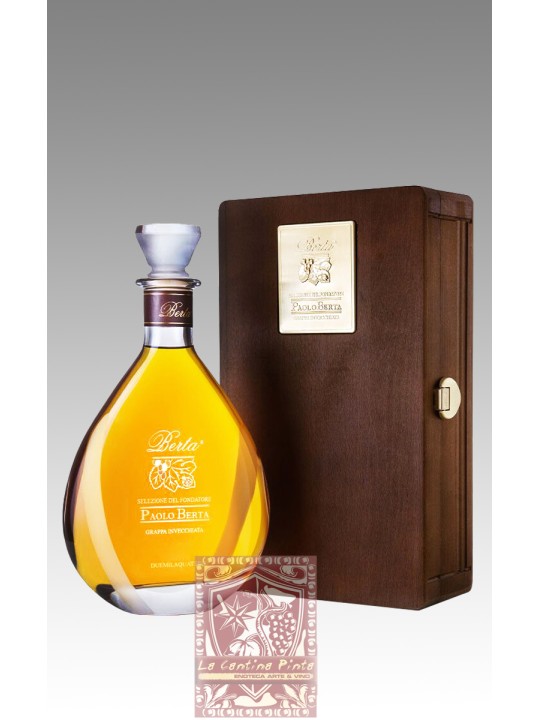 GRAPPA INVECCHIATA SELEZIONE DEL FONDATORE PAOLO BERTA 2005 - DISTILLERIE BERTA