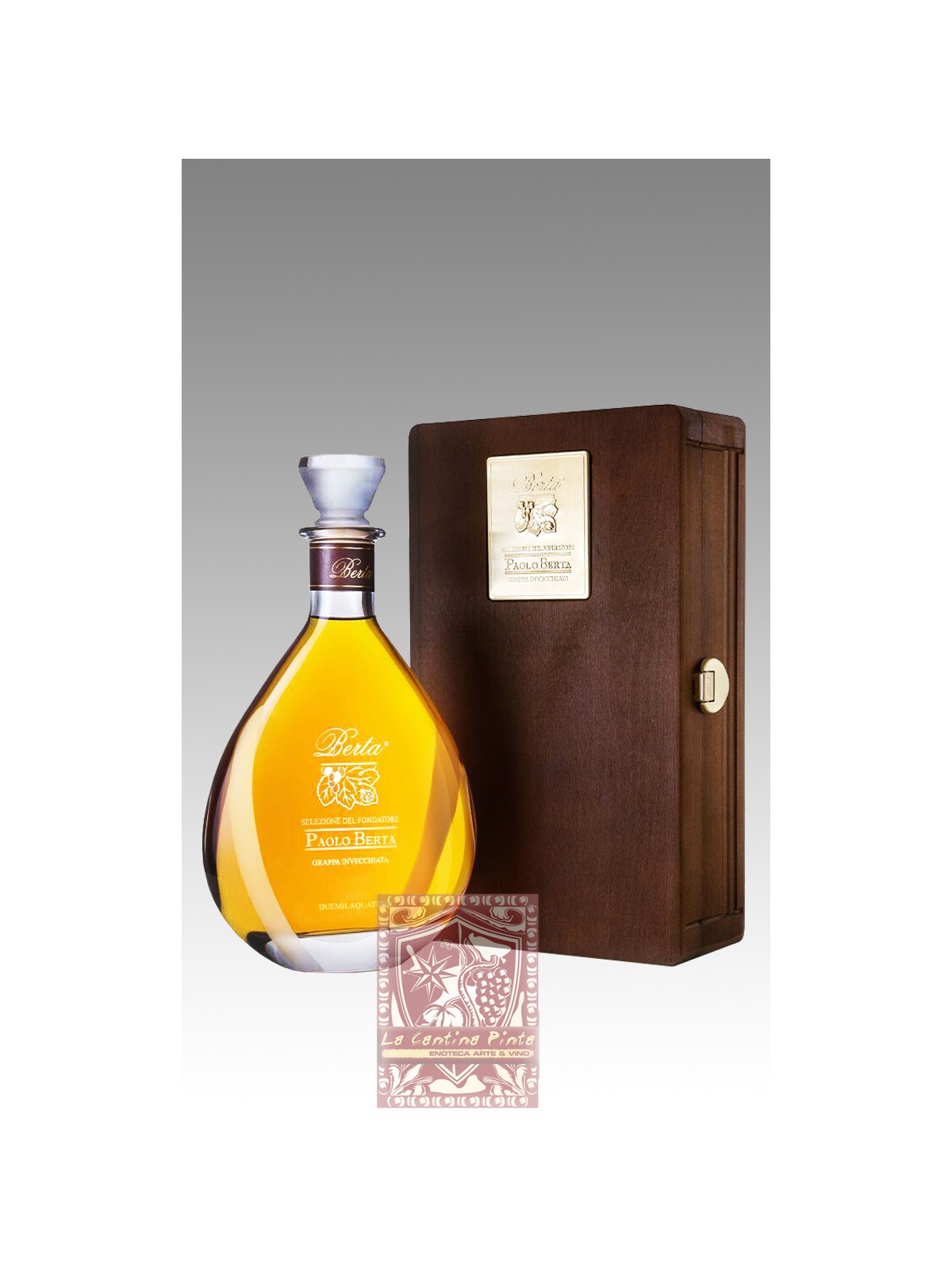 GRAPPA INVECCHIATA SELEZIONE DEL FONDATORE PAOLO BERTA 2005 - DISTILLERIE BERTA