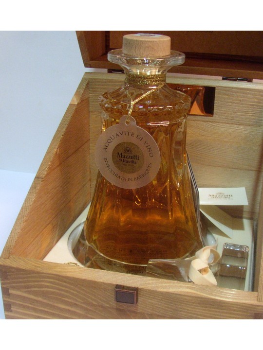 GRAPPA LUCE DI BOHEMIA INVECCHIATA IN BARRIQUES - MAZZETTI D'ALTAVILLA