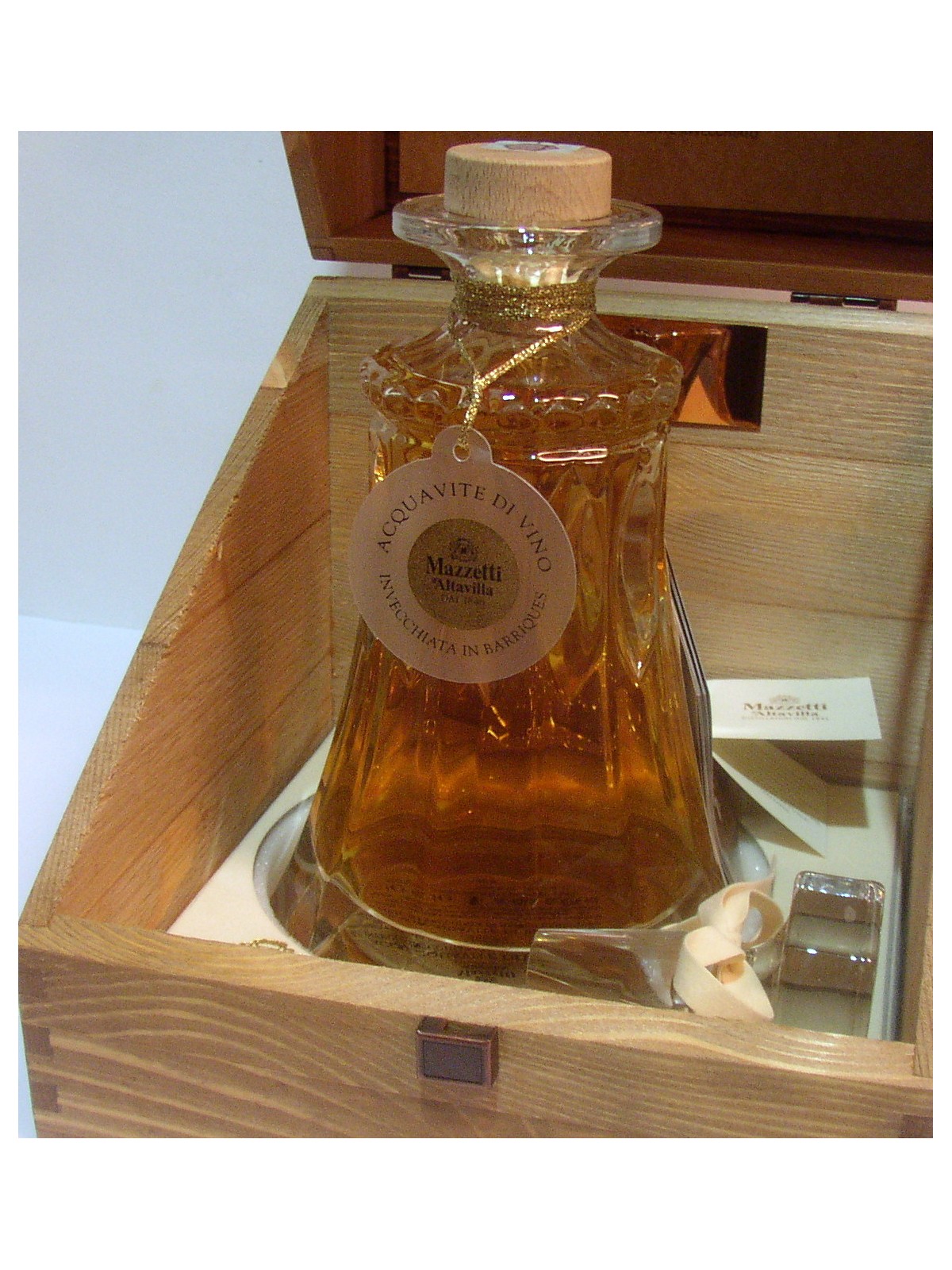 GRAPPA LUCE DI BOHEMIA INVECCHIATA IN BARRIQUES - MAZZETTI D'ALTAVILLA