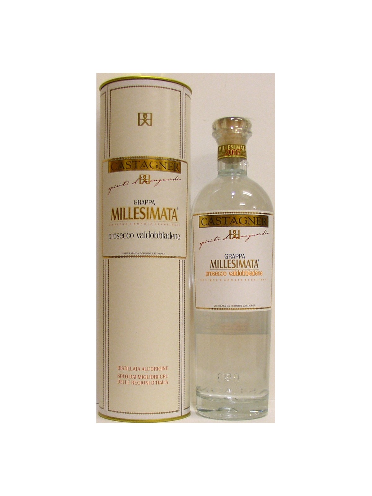 GRAPPA MILLESIMATA DI PROSECCO DI VALDOBBIADENE 2007 - CASTAGNER