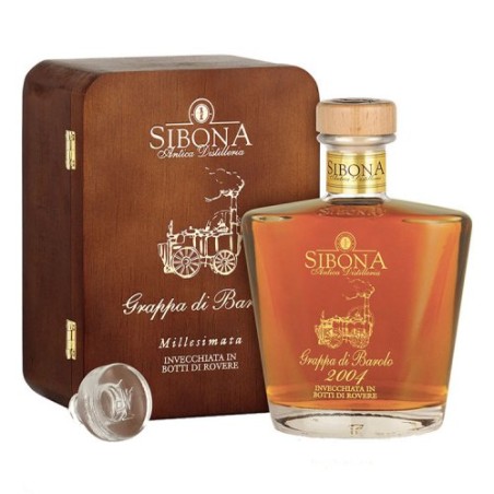 GRAPPA RISERVA SPECIALE DI BAROLO MILLESIMATA 2010 - DISTILLERIA SIBONA