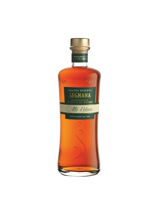 GRAPPA SEGNANA ALTO RILIEVO INVECCHIATA IN BOTTI DA WHISKY