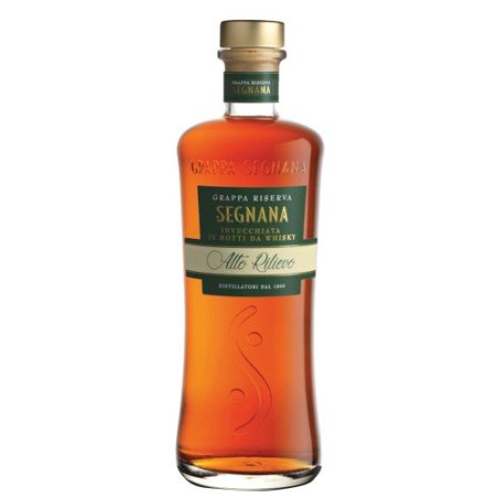 GRAPPA SEGNANA ALTO RILIEVO INVECCHIATA IN BOTTI DA WHISKY