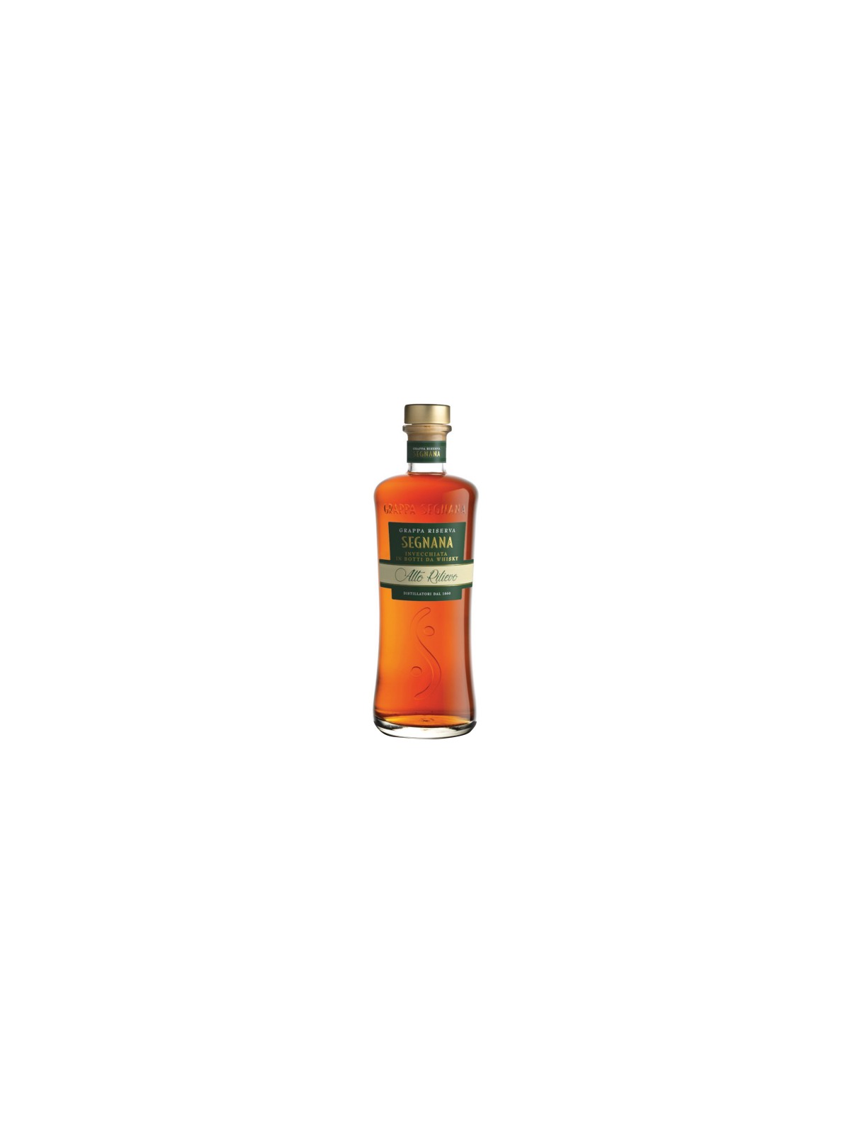 GRAPPA SEGNANA ALTO RILIEVO INVECCHIATA IN BOTTI DA WHISKY