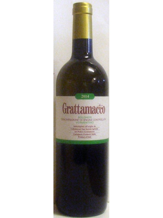 GRATTAMACCO BOLGHERI VERMENTINO 2018 - COLLEMASSARI