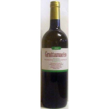 GRATTAMACCO BOLGHERI VERMENTINO 2018 - COLLEMASSARI