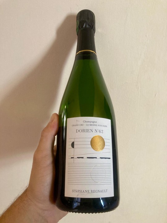 CHAMPAGNE  DORIEN N° 62  Extra Brut GRAND CRU V17 - STEPHANE REGNAULT