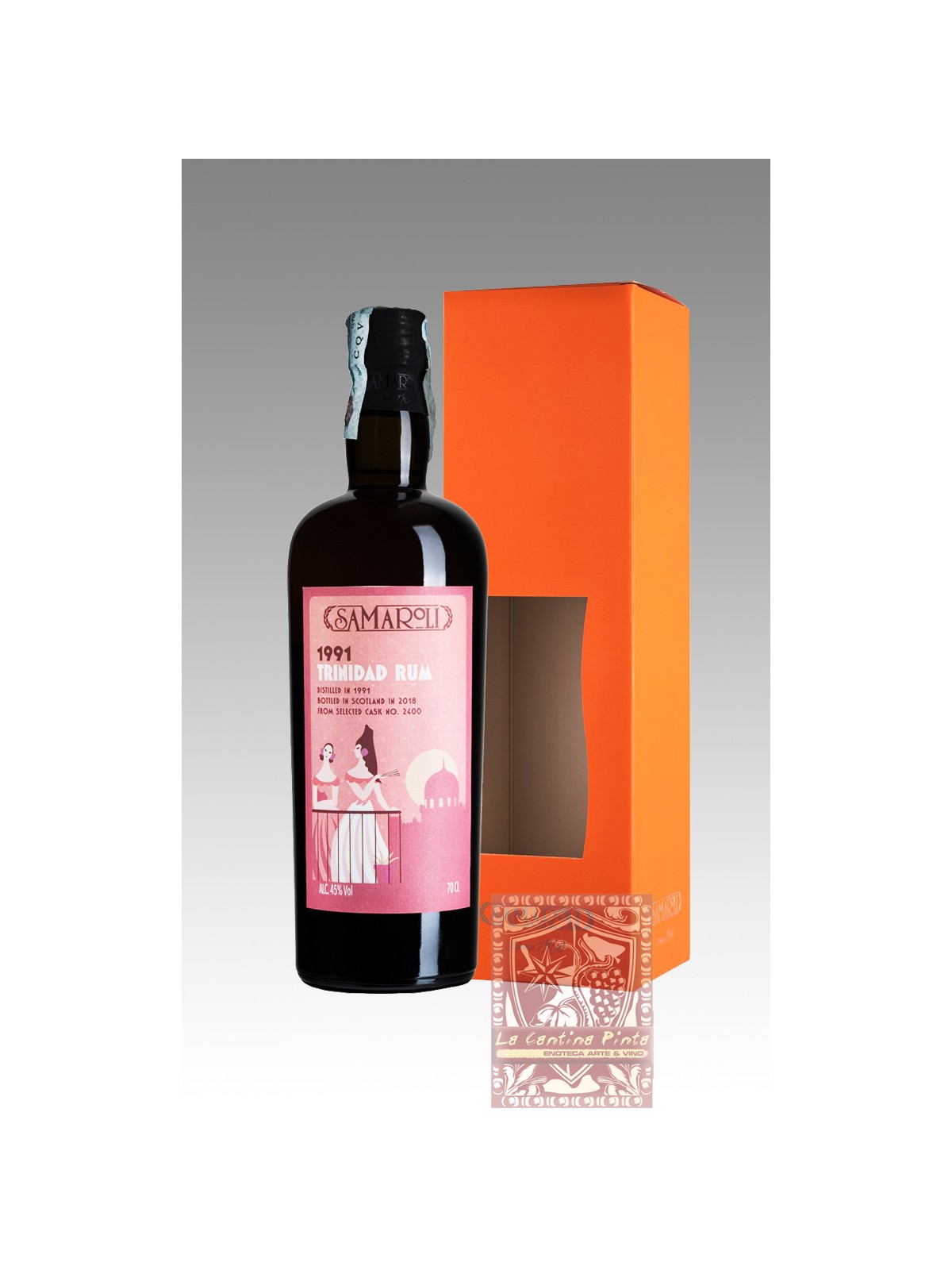 TRINIDAD RUM 1991 ED. 2018 SEL. CASK 2400 - SAMAROLI 70 CL