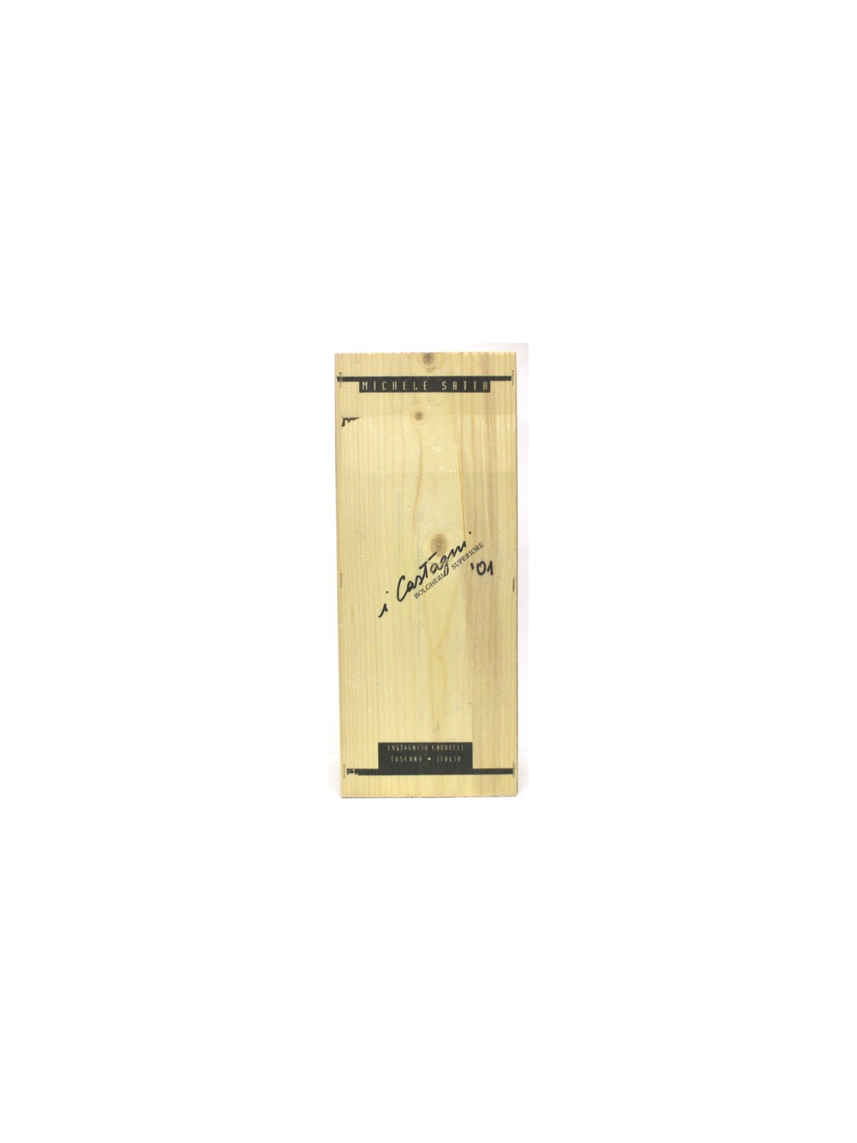 I CASTAGNI 2001 DOPPIA MAGNUM 3 LT  - MICHELE SATTA