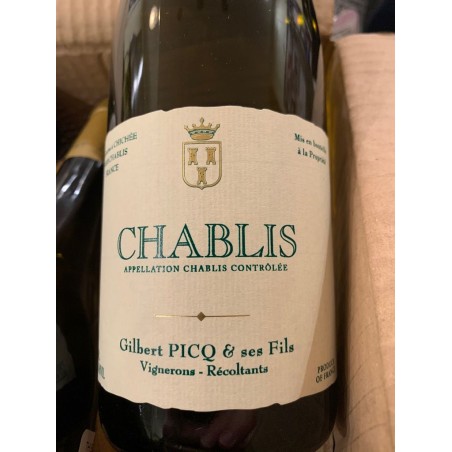CHABLIS 2013 GILBERT PICQ & SES FILS