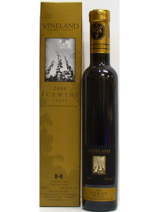 ICEWINE VIDAL 2006 NIAGARA PENINSULA - VINELAND