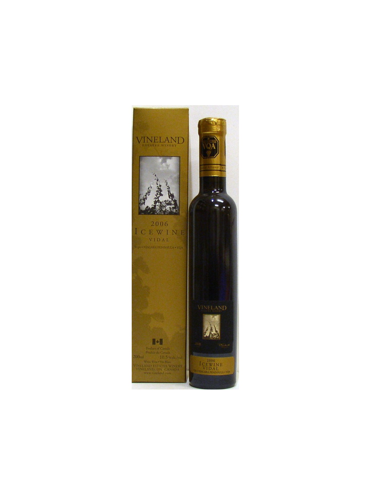 ICEWINE VIDAL 2006 NIAGARA PENINSULA - VINELAND