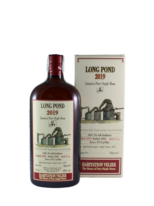 JAMAICA RUM HABITATION VELIER LONG POND STCE 2019 3 YO - ASTUCCIATO