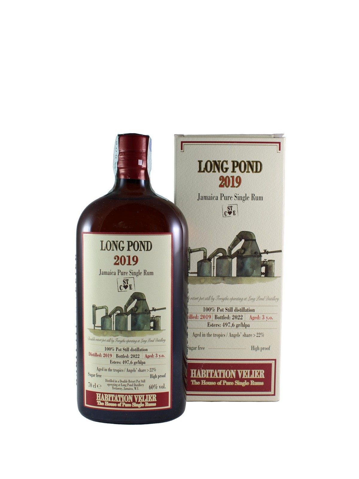 JAMAICA RUM HABITATION VELIER LONG POND STCE 2019 3 YO - ASTUCCIATO
