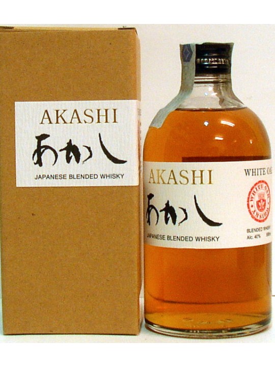 JAPANESE BLENDED WHISKY WHITE OAK DISTILLERY AKASHI