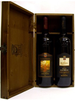 KIT IN CASSA LEGNO BANFI BRUNELLO 2001