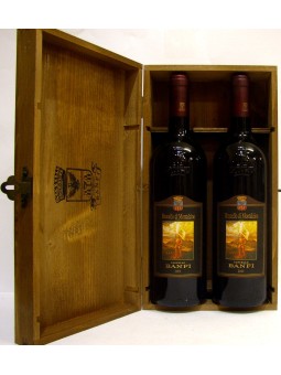 KIT IN CASSA LEGNO BANFI BRUNELLO 2001