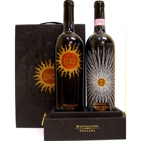 KIT LUCE DELLA VITE 2008 E IL SUO BRUNELLO 2008 IN ELEGANTE ASTUCCIO