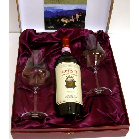 KIT MONTESODI 2003 + 2 BICCHIERI RASTAL