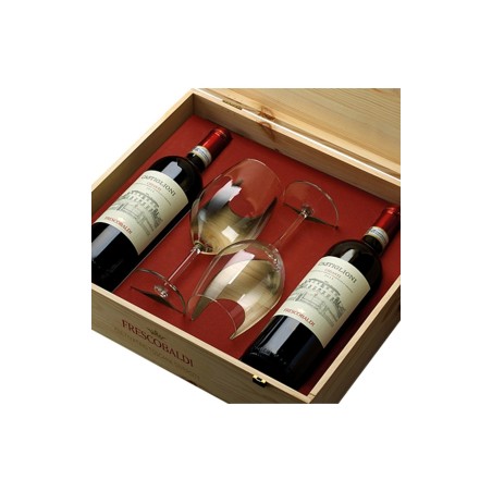 KIT CHIANTI CASTIGLIONI 2022 FRESCOBALDI + N.2 BICCHIERI
