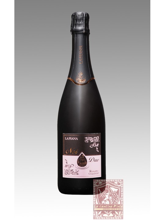 LAMBRUSCO GRASPAROSSA NOI DUE  SPUMANTE ROSATO DI QUALITA' EXTRA DRY (BIO) - LA PIANA-