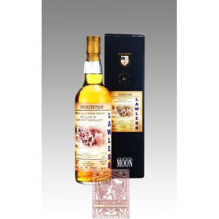 LAWLESS WHISKY GLEN MORAY 2008  12 YO SINGLE MALT SCOTCH WHISKY -  MOON IMPORT