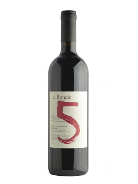 LE BONCIE 5 CINQUE 2022 VINO ROSSO TOSCANA IGT - PODERE LE BONCIE