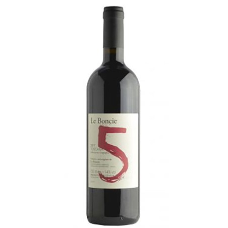 LE BONCIE 5 CINQUE 2022 VINO ROSSO TOSCANA IGT - PODERE LE BONCIE
