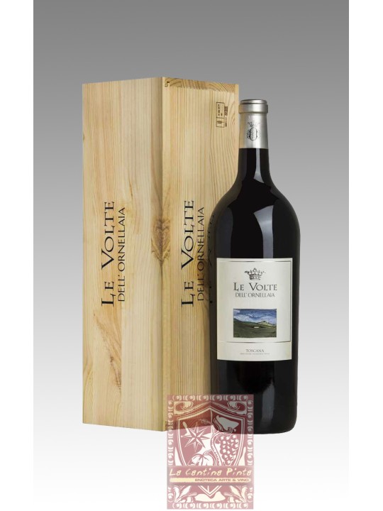LE VOLTE DELL'ORNELLAIA 2017 MAGNUM 1,5 LT. CASSA LEGNO - TENUTA DELL'ORNELLAIA E MASSETO