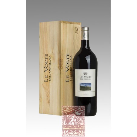 LE VOLTE DELL'ORNELLAIA 2017 MAGNUM 1,5 LT. CASSA LEGNO - TENUTA DELL'ORNELLAIA E MASSETO