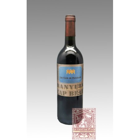 LES CLOS DE PAULILLES 2001 CAP BEAR BANYULS