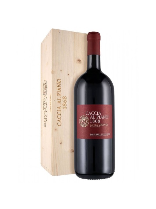 LEVIA GRAVIA 2010 BOLGHERI SUPERIORE MAGNUM 1,5 LT.- CACCIA AL PIANO