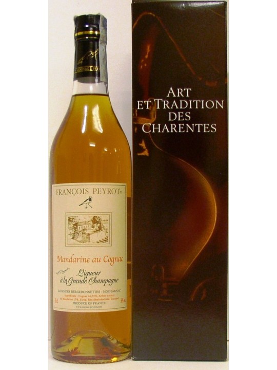 LIQUEUR MANDARINE & COGNAC - FRANCOIS PEYROT