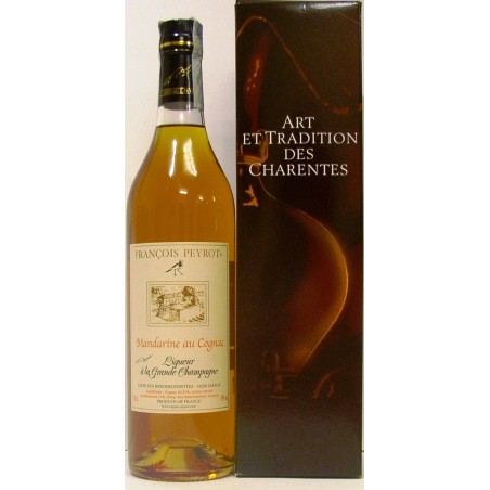 LIQUEUR MANDARINE & COGNAC - FRANCOIS PEYROT