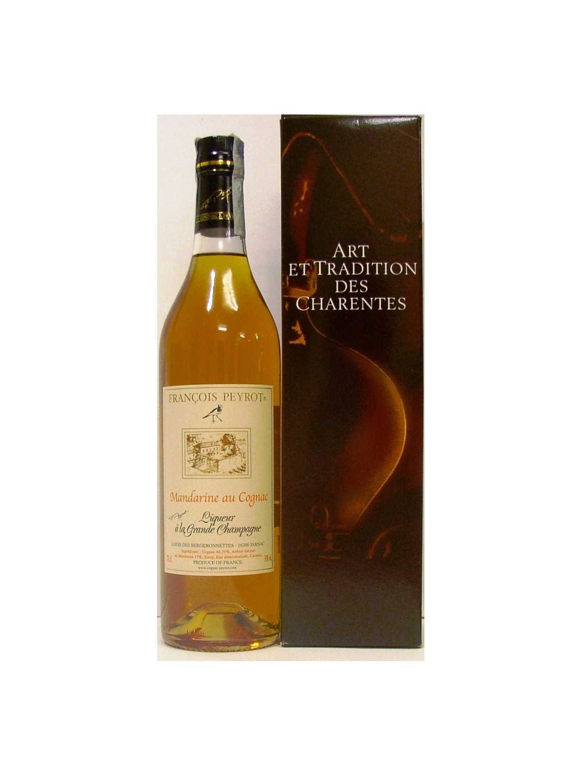 LIQUEUR MANDARINE & COGNAC - FRANCOIS PEYROT