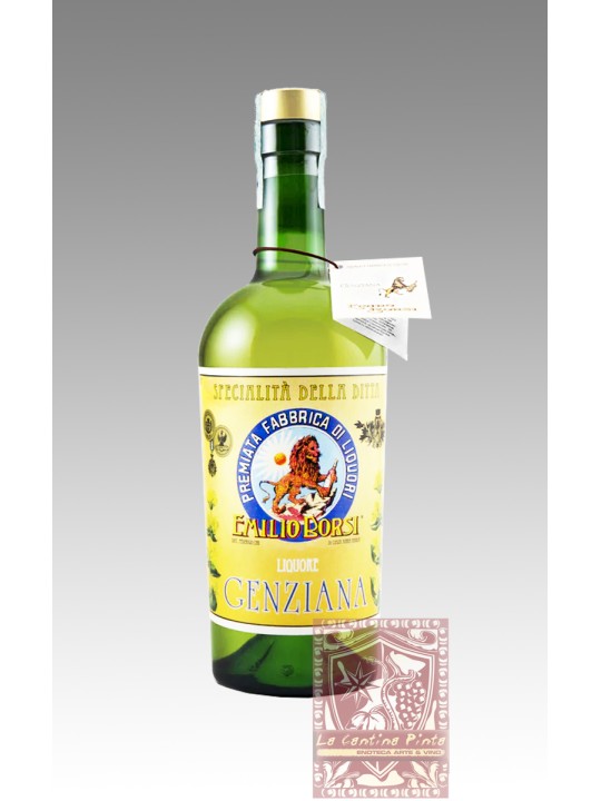 LIQUORE  GENZIANA LUTEA 2024  SENZA GLUTINE 0,5 lt -  EMILIO  BORSI