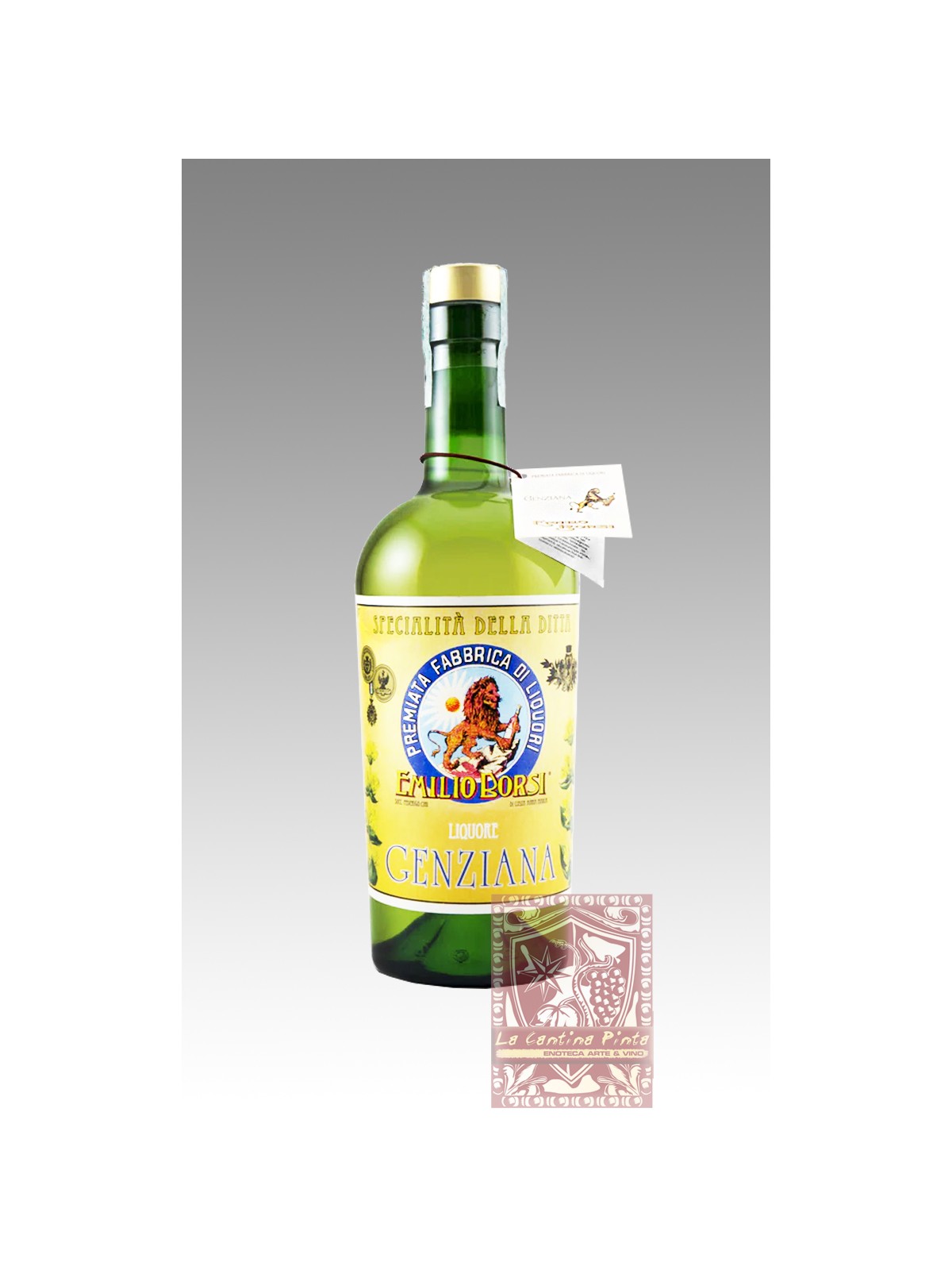 LIQUORE  GENZIANA LUTEA 2024  SENZA GLUTINE 0,5 lt -  EMILIO  BORSI