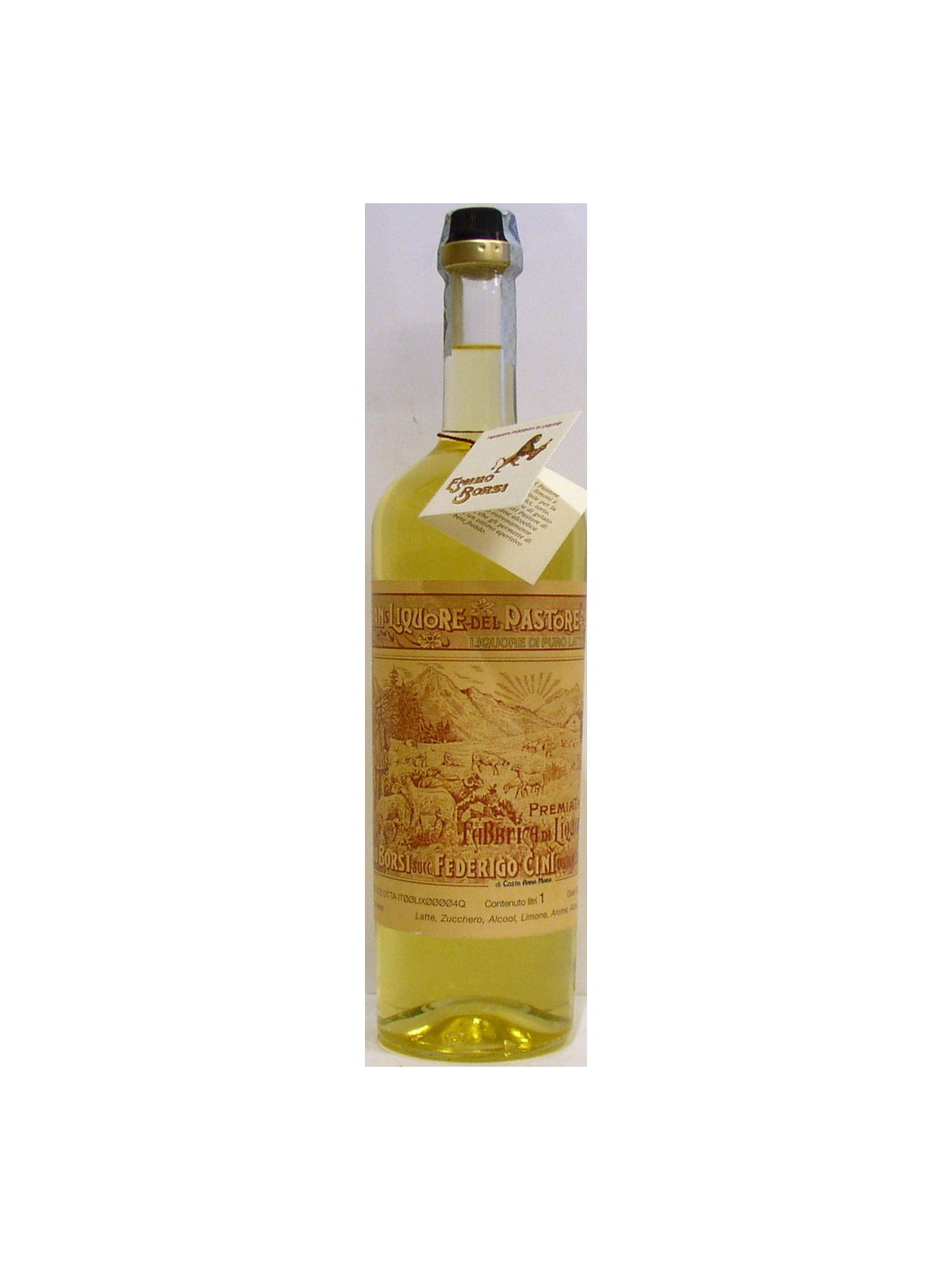 LIQUORE DEL PASTORE, LIQUORE SENZA GLUTINE 1 LT - EMILIO BORSI