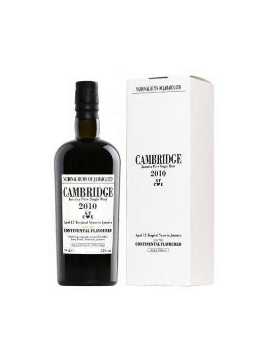LONG POND CAMBRIDGE 2010 STCE SMALL BATCH 57° AGED 12 TROPICAL YEARS CONTINENTAL FLAVOURED