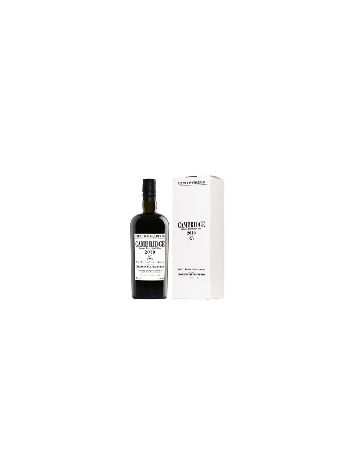 LONG POND CAMBRIDGE 2010 STCE SMALL BATCH 57° AGED 12 TROPICAL YEARS CONTINENTAL FLAVOURED