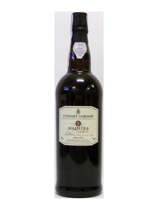 MADEIRA COSSART GORDON 5 Y.O.