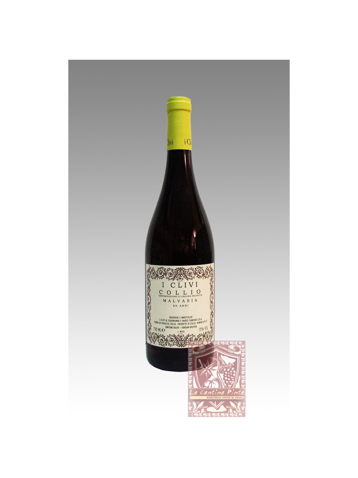 MALVASIA 2015 - I CLIVI COLLIO DI FERDINANDO E MARIO ZANUSSO