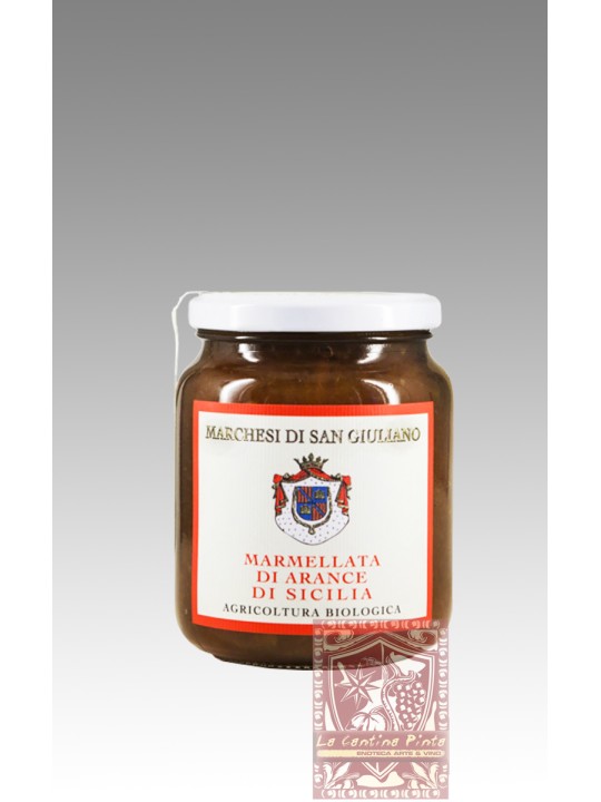 MARMELLATA DI ARANCE  DI SICILIA - gr.460 - MARCHESI DI SAN GIULIANO