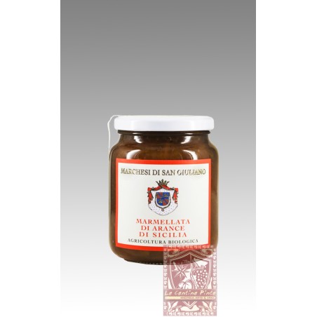 MARMELLATA DI ARANCE  DI SICILIA - gr.460 - MARCHESI DI SAN GIULIANO