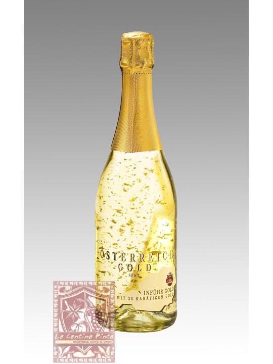 OSTERREICH GOLD TROCKEN MIT 23 KARATIGEM GOLD - INFUR SEKT