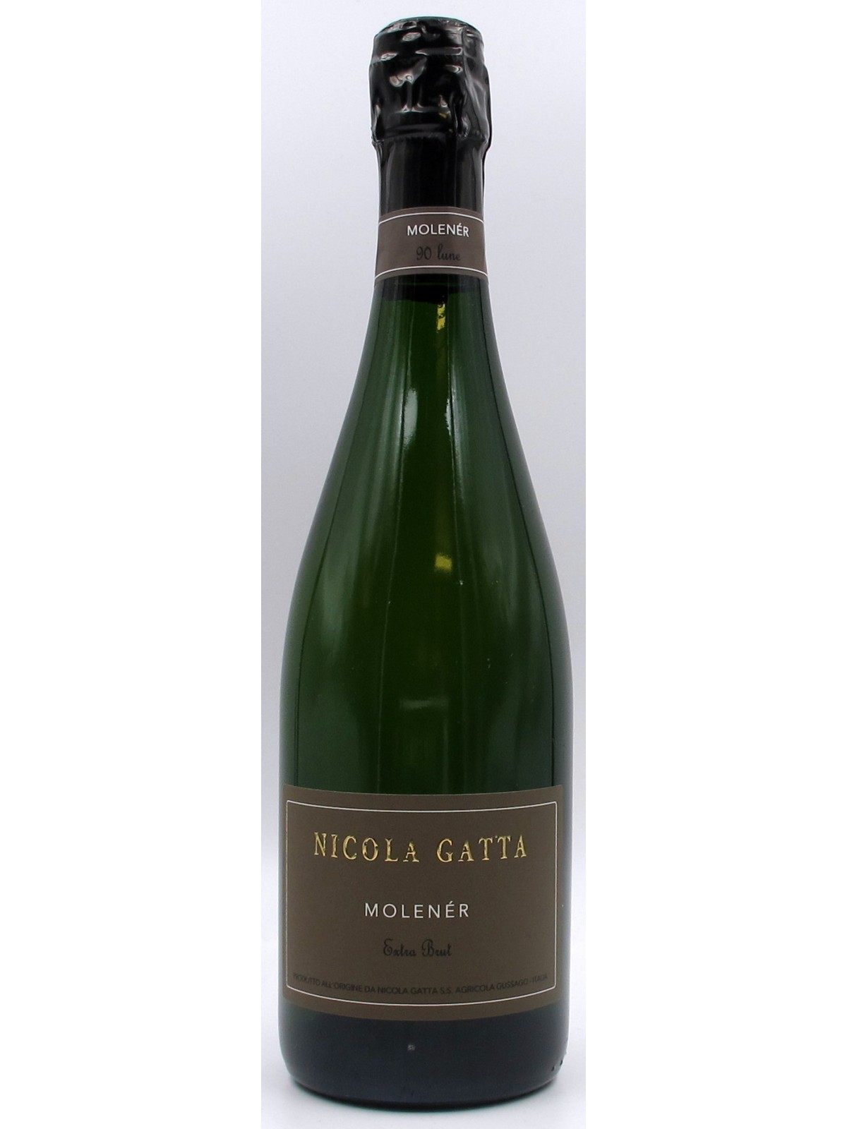 MOLENER SPUMANTE EXTRA BRUT RISERVA 90 LUNE  METODO CLASSICO - NICOLA GATTA