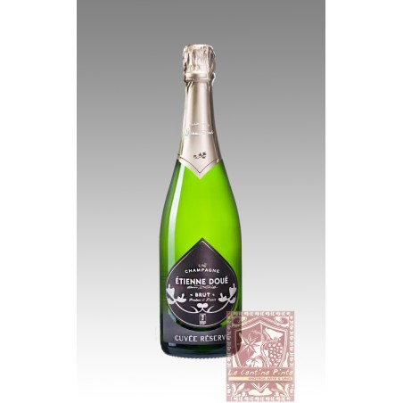 CHAMPAGNE ETIENNE DOUE' BRUT CUVEE RESERVE BLANC DE BLANCS